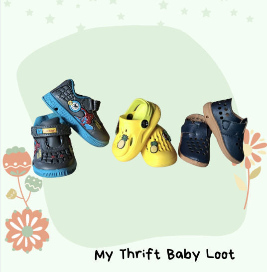 Preloved assorted set of baby boy casual shoes (3-18 months)